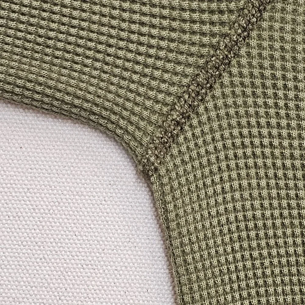 Wallace & Barnes Waffle Knit Henley M